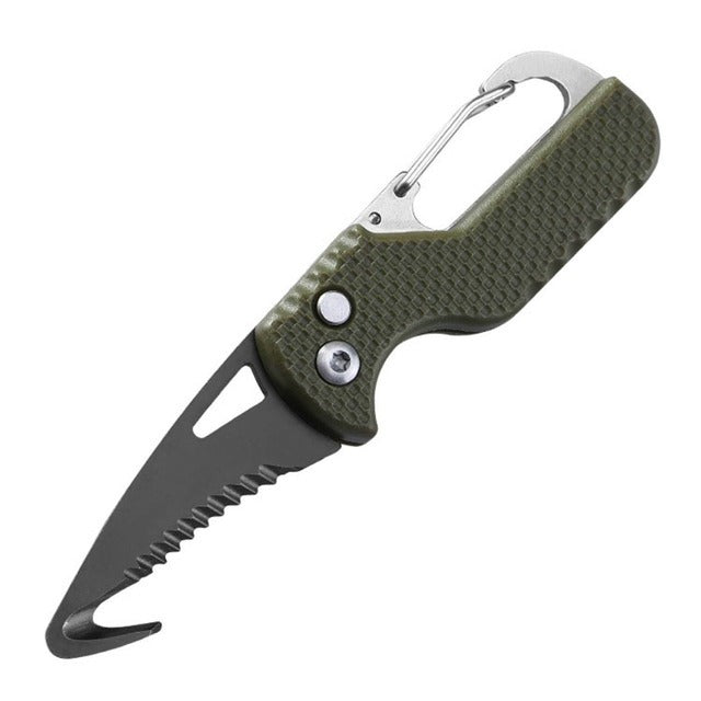 Eco-Friendly Serrated Hook-Knife