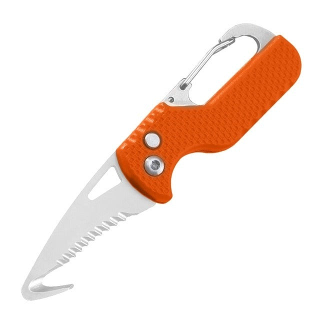 Eco-Friendly Serrated Hook-Knife