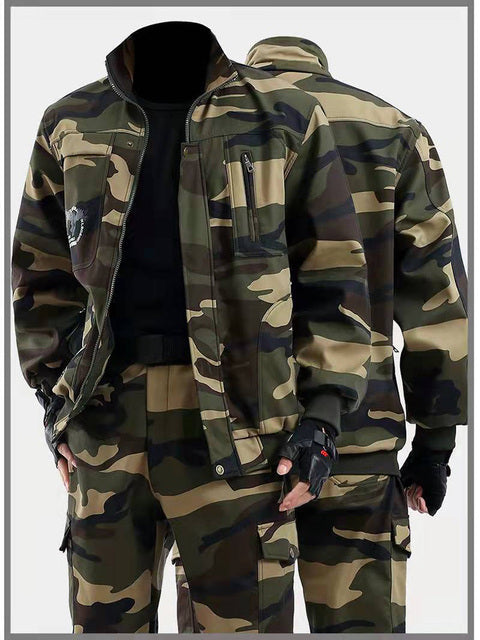 The Super Thick Fleece Suit (Jacket & Cargo Pants)