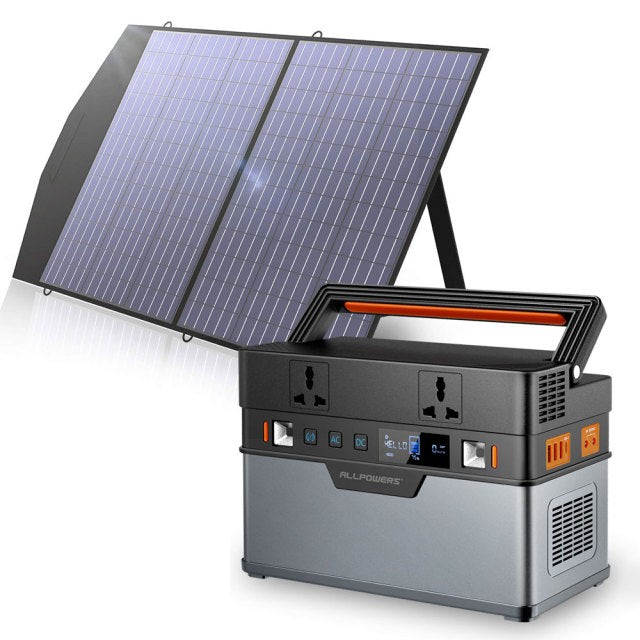 The Extreme Survivalist's Portable Power Station & Solar Panel