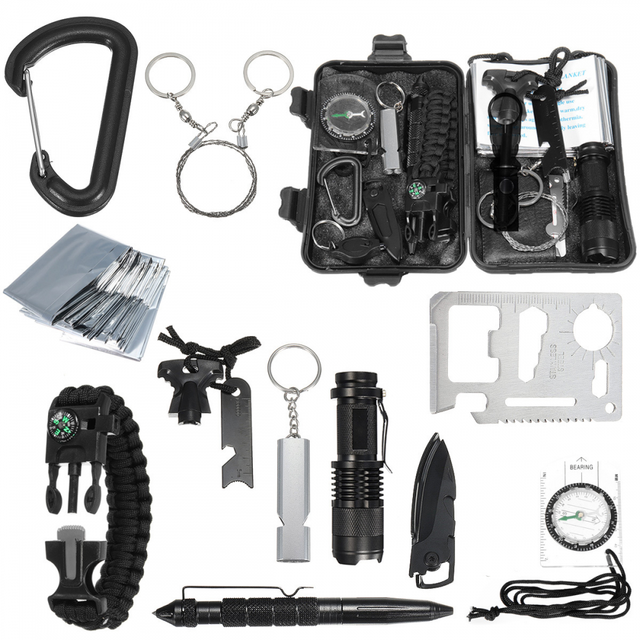 The 13-in-1 Emergency Survival Gear Kit