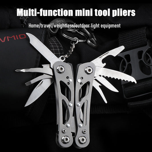 The 9-in-1 Essential Mini Stainless Steel Multitool