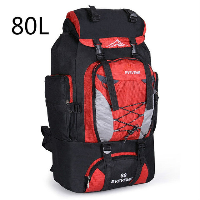 The 80L Waterproof Survival Gear Backpack