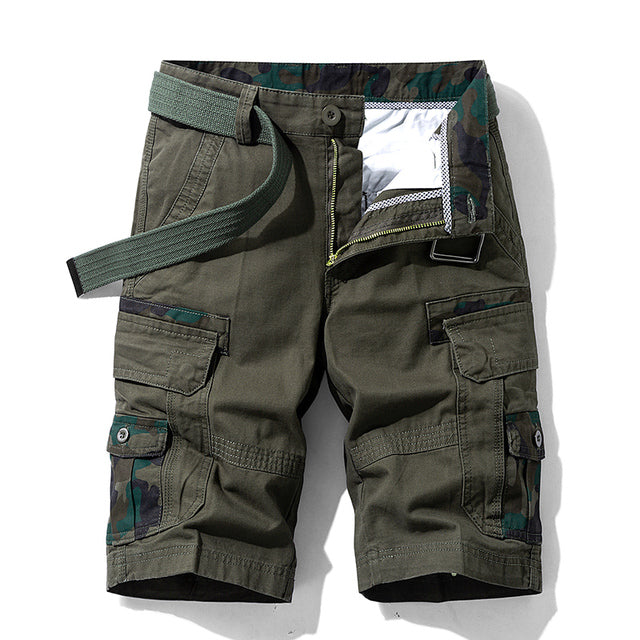 Summer New Tactical Jogger Cargo Shorts Men Camouflage Military Casual Shorts Men Cotton Brand Loose Men Shorts Men Clothing