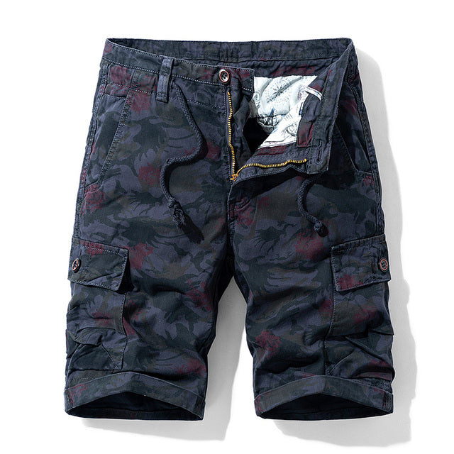 Summer New Tactical Jogger Cargo Shorts Men Camouflage Military Casual Shorts Men Cotton Brand Loose Men Shorts Men Clothing