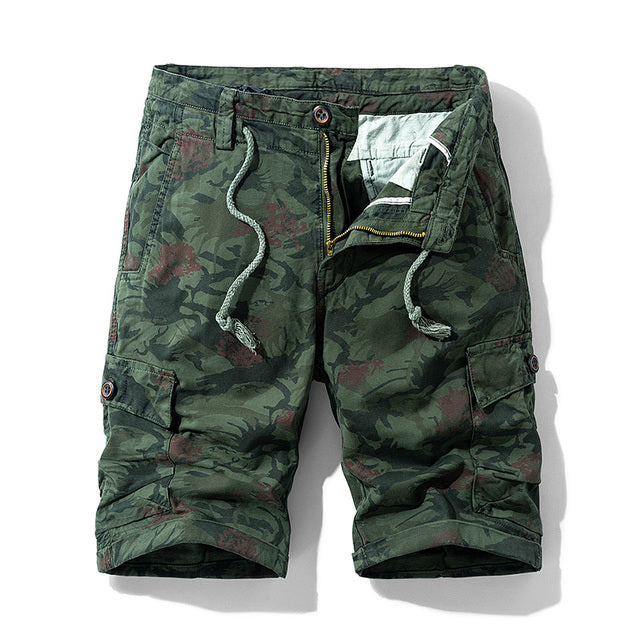 Summer New Tactical Jogger Cargo Shorts Men Camouflage Military Casual Shorts Men Cotton Brand Loose Men Shorts Men Clothing