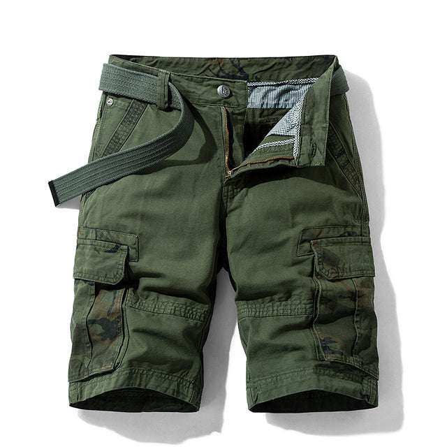 Summer New Tactical Jogger Cargo Shorts Men Camouflage Military Casual Shorts Men Cotton Brand Loose Men Shorts Men Clothing