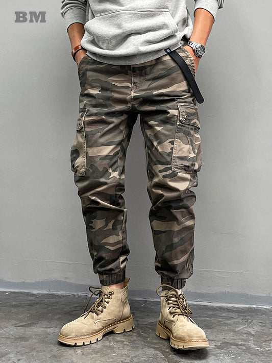 Streetwear High Quality Casual Pants Men Clothing Military Tactical Joggers Camouflage Cargo Pants Harajuku Fashions Trousers