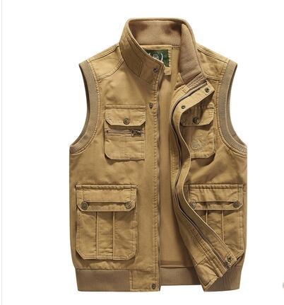 The Survivalist Safari Cotton Cargo Vest