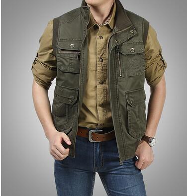 The Survivalist Safari Cotton Cargo Vest