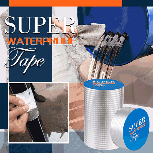 Super Waterproof Tape Wall Crack Roof Repair High Temperature Resistance Pipe Pool Rescue Tape Adhesive Insulating Duct Fix Tape