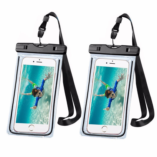 The Survivalist's Waterproof Storage Bag/Phone Case - 2 Pack Bundle