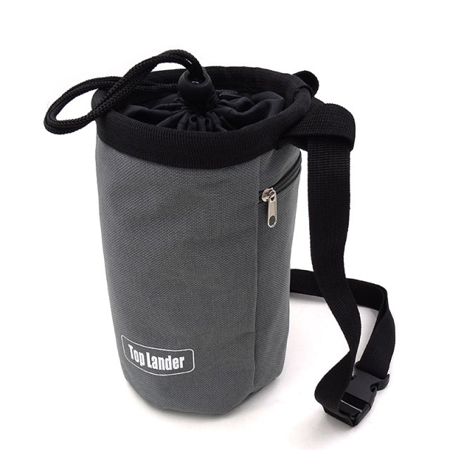 Magnesia Sack Rock Climbing Chalk Bag Waterproof Pocket for Weight Lifting Outdoor Bouldering Magnesia Pouch Climbing Equipment