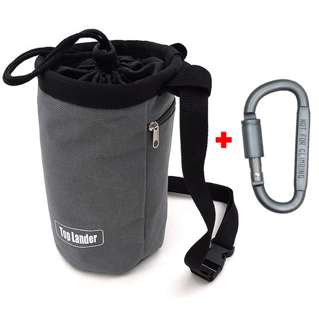 Magnesia Sack Rock Climbing Chalk Bag Waterproof Pocket for Weight Lifting Outdoor Bouldering Magnesia Pouch Climbing Equipment