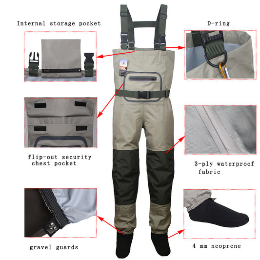 The Ultimate Waterproof Fly Fishing Waders