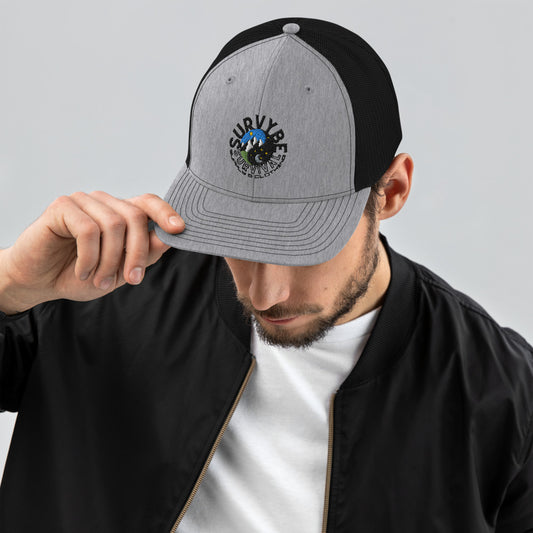 SurVybe Signature Trucker Snapback Hat