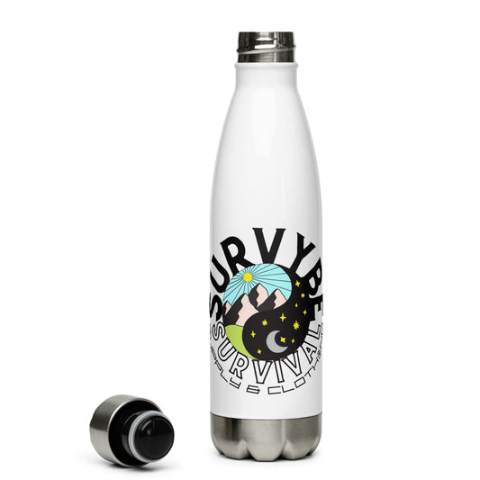 The Ultimate Survival Stainless Steel Water Bottle by SurVybe